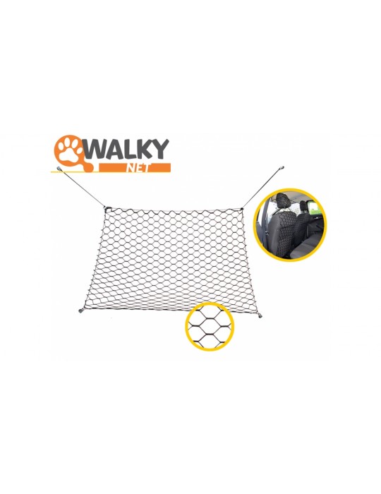 Camon Walky Net Divisorio Per Auto In Rete 120 X 64 Cm.