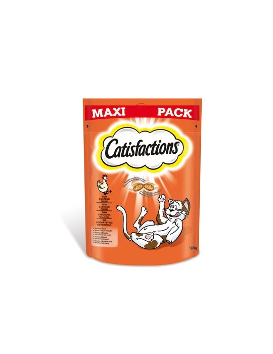Catisfaction Snack Pollo Maxi Pack 180 Gr.