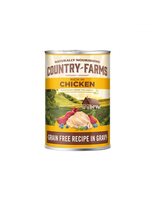 Country Farms Grain Free Gravy Pollo 400 Gr.