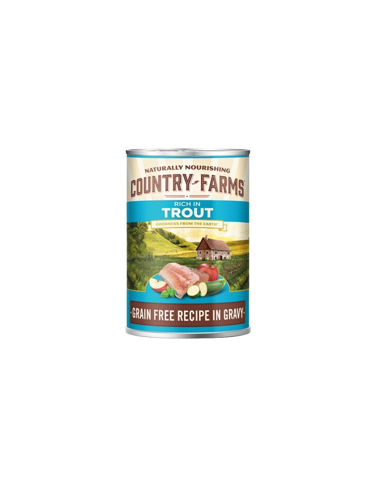 Country Farms Grain Free Gravy Trota 400 Gr.