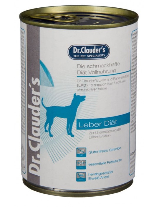 Dr Clauder'S Dog Lpd Dieta Epatica 400 Gr.