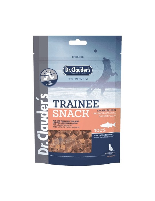 Dr Clauder'S Trainee Snack Cubetti 100% Salmone 80 Gr.