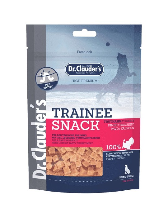 Dr Clauder'S Trainee Snack Cubetti 100% Tacchino 80 Gr.