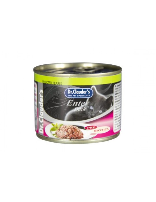 Dr.Clauder'S Cat Selected Pearls Anatra 200 Gr.