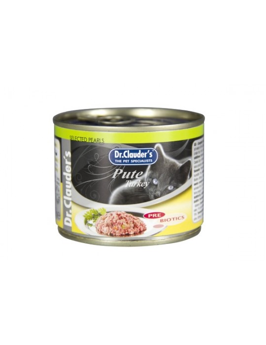 Dr.Clauder'S Cat Selected Pearls Tacchino 200 Gr.