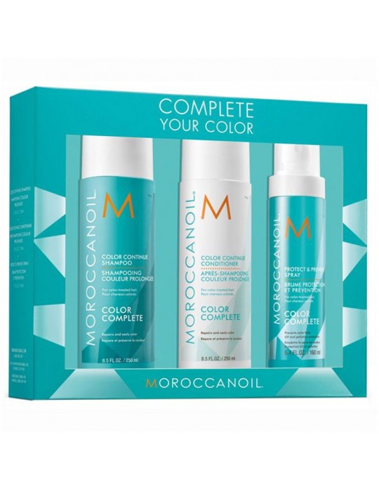 Kit Complete Your Color (Shampoo + Conditioner + Spray) - Moroccanoil
