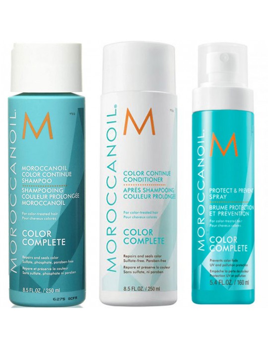 Kit Complete Your Color (Shampoo + Conditioner + Spray) - Moroccanoil