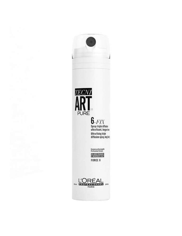Lacca 6 FIX Spray 250ml - Tecni Art