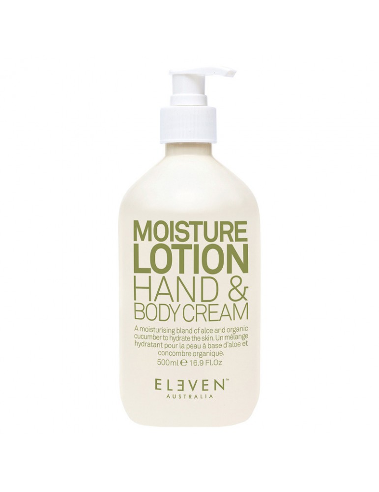 Moisture Lotion Hand & Body Cream 500ml - Eleven Australia