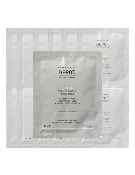 NO. 808 Deep Hydration Face Mask 12x13ml - Depot
