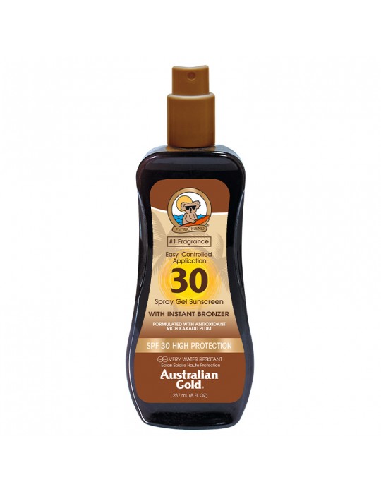 SPF30 Spray Gel Sunscreen ed effetto Bronze 235ml - Australian Gold